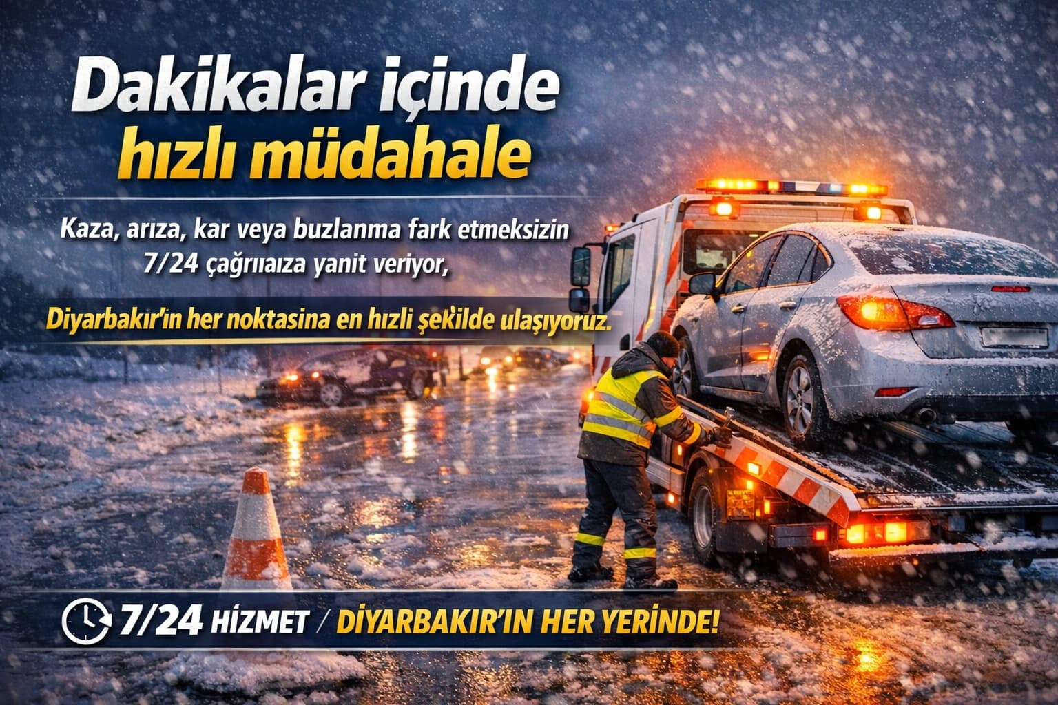 Dakikalar içinde hızlı müdahale
